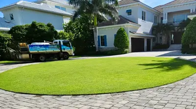 Completed Lawn Care Photo